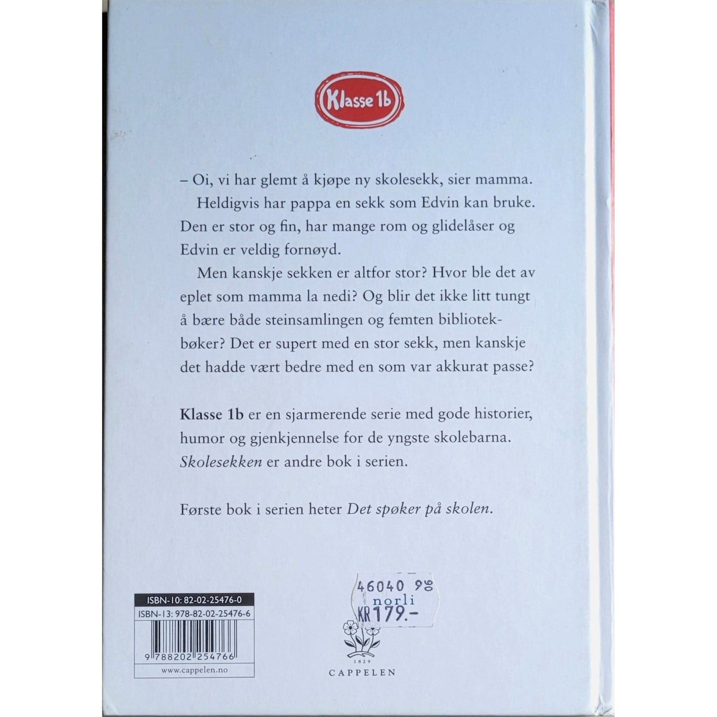 Bross, Helena: Klassen min - Skolesekken