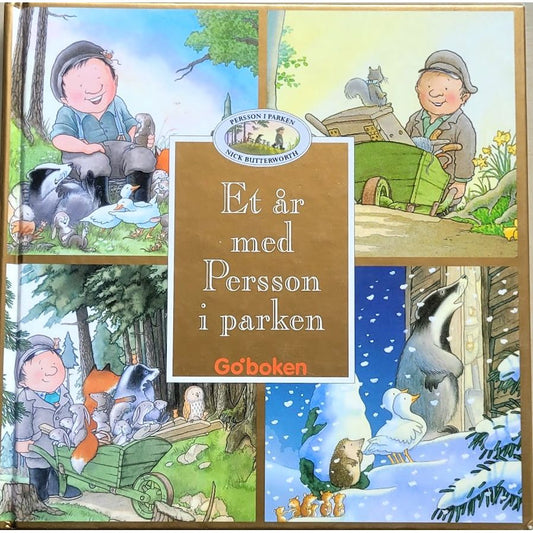 Et år med Persson i parken, brukte bøker av Nick Butterworth