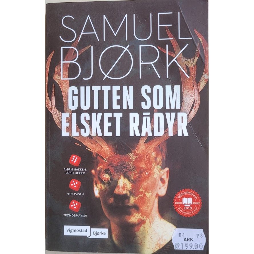 Holger Munch og Mia Krüger 3 - Gutten som elsket rådyr, brukte bøker av Samuel Bjørk