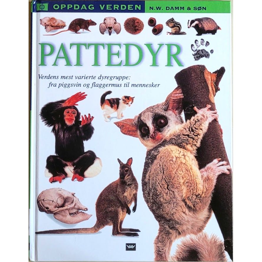 Pattedyr, brukte bøker i Oppdag verden serien. Fakta. Bokhandel