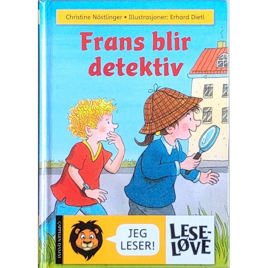 Leseløve: Frans blir detektiv. Brukte bøker av Christine Nöstlinger