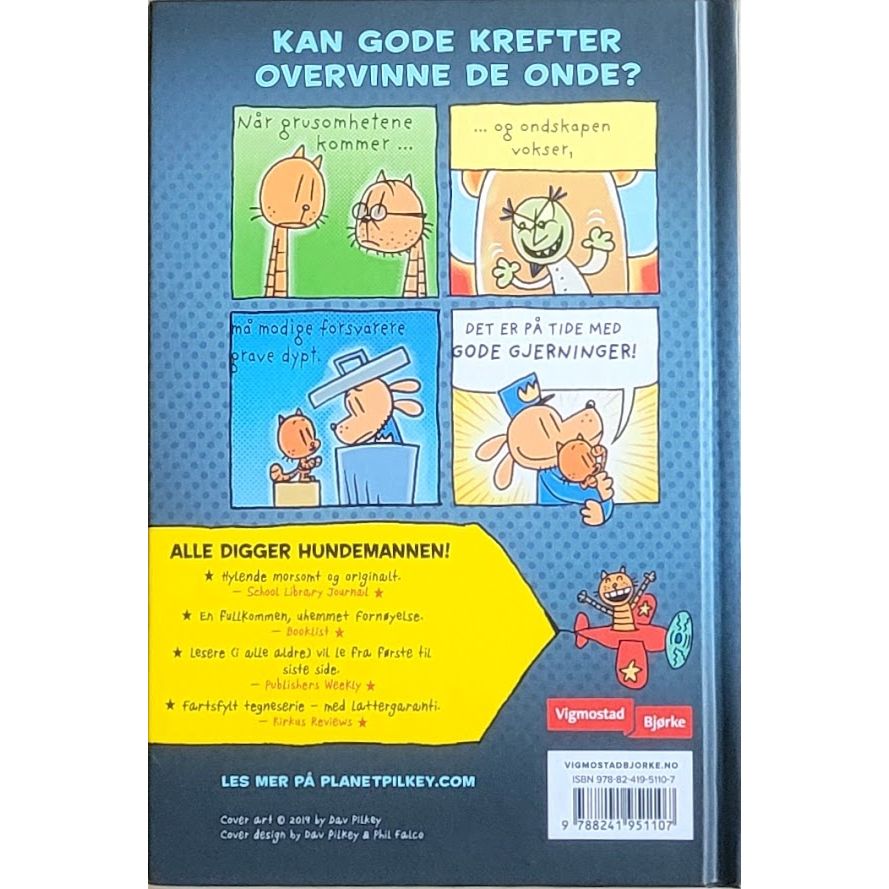 Pilkey, Dav: Hundemannen (7) er på ballen