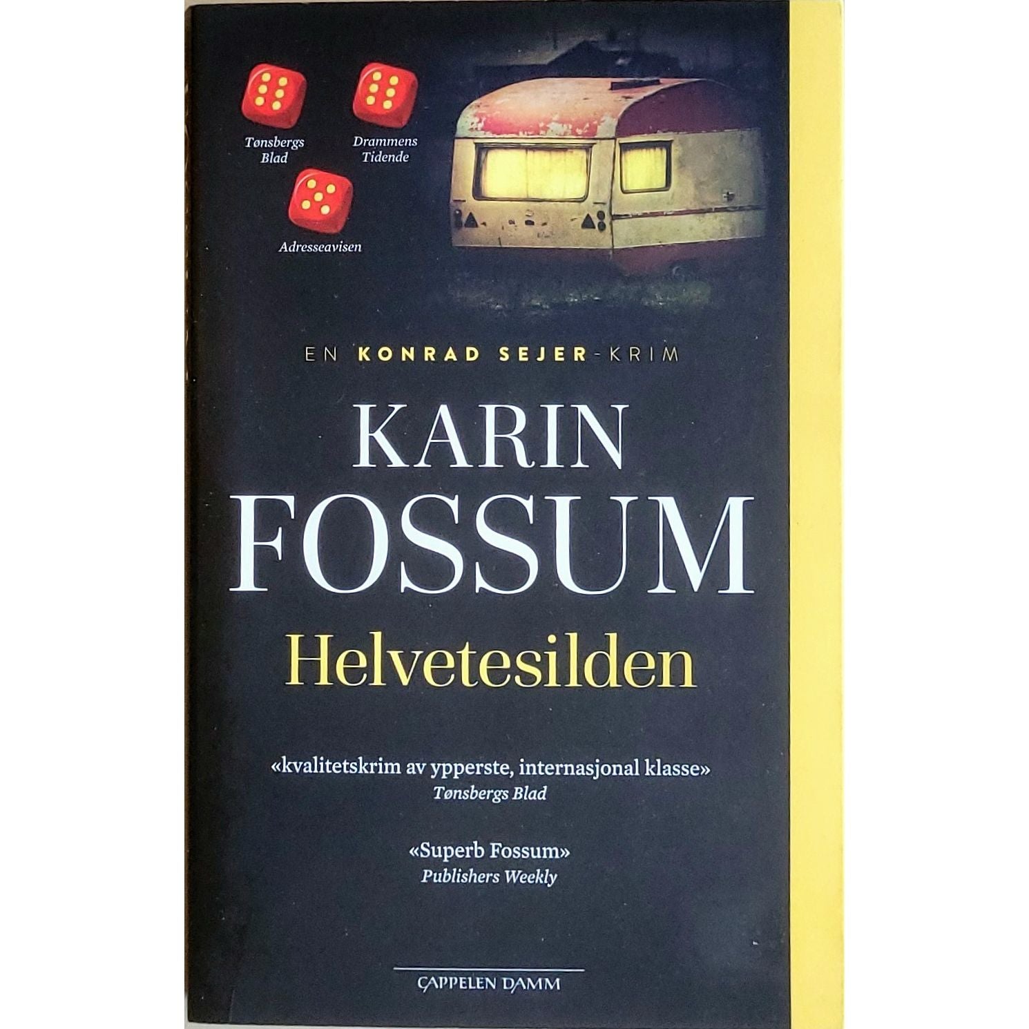 Konrad Sejer 12 - Helvetesilden, brukte bøker av Karin Fossum