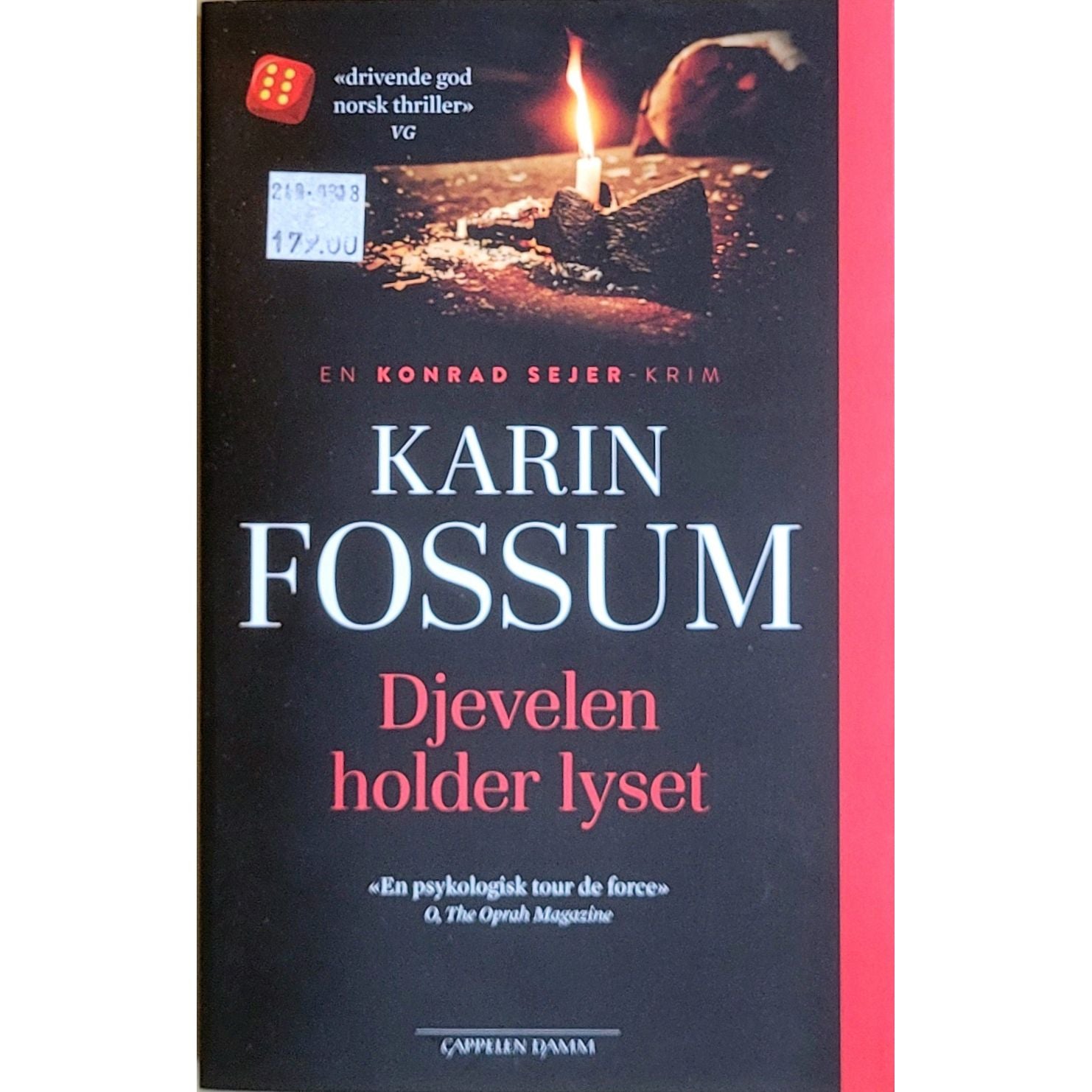 Konrad Sejer 4 - Djevelen holder lyset, brukte bøker av Karin Fossum