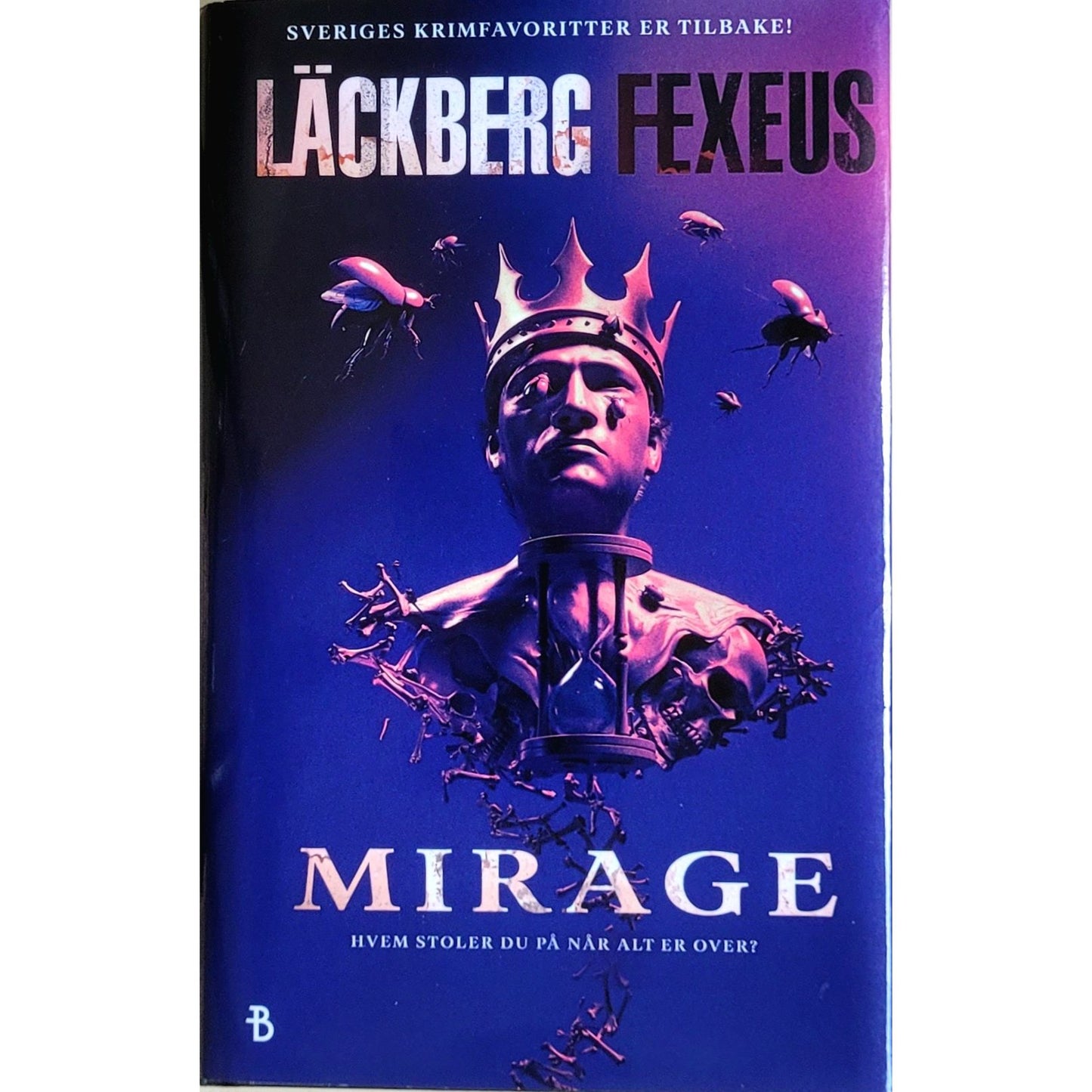 Mina Dabiri og Vincent Walder 3 - Mirage, brukte bøker av Camilla Läckberg og Henrik Fexeus