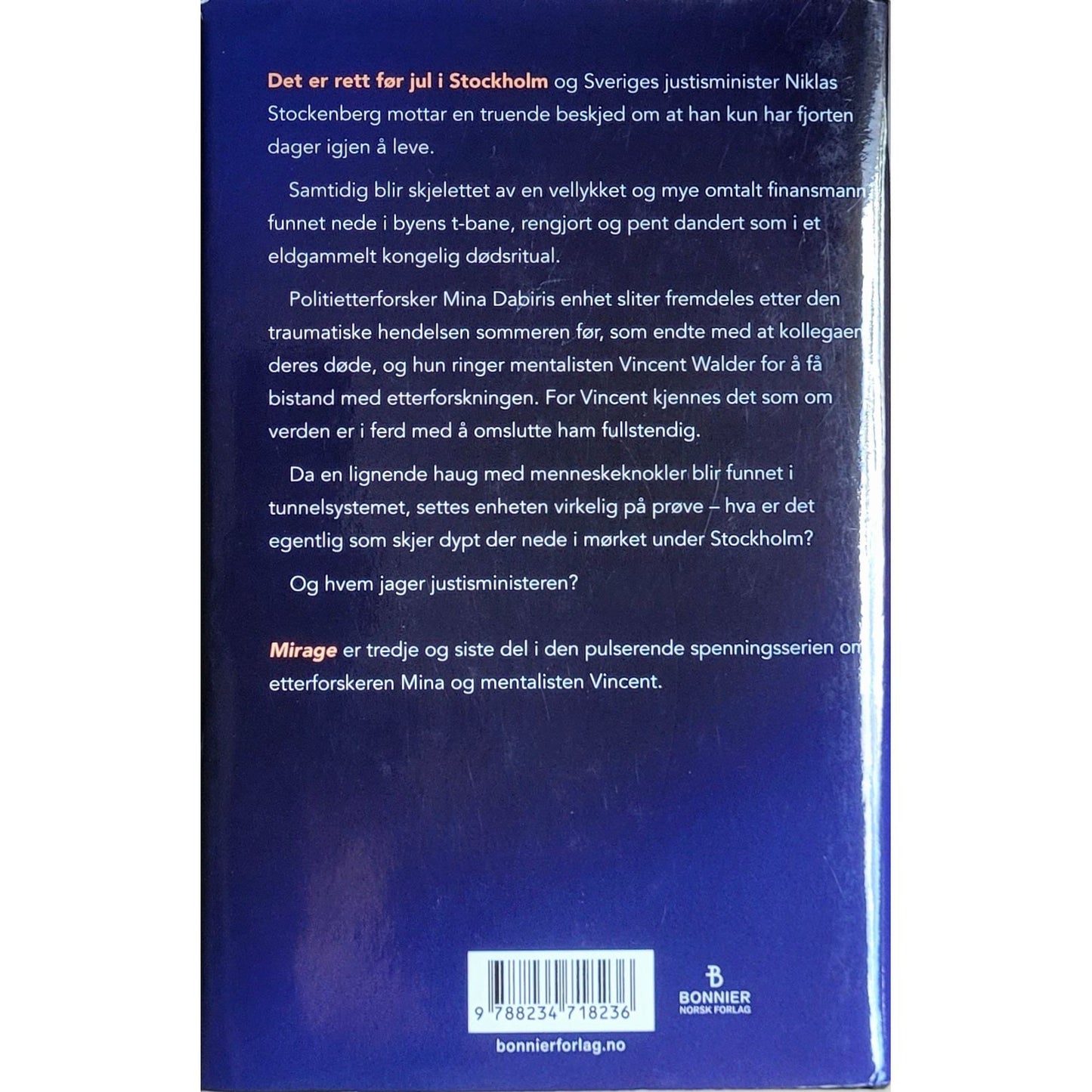 Läckberg, Camilla: Mina Dabiri og Vincent Walder 3 - Mirage