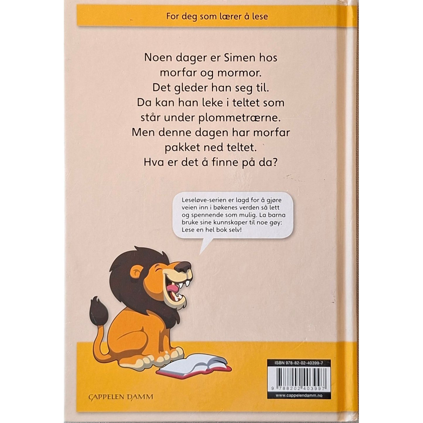 Scheen, Kjersti: Da Simen var spøkelse