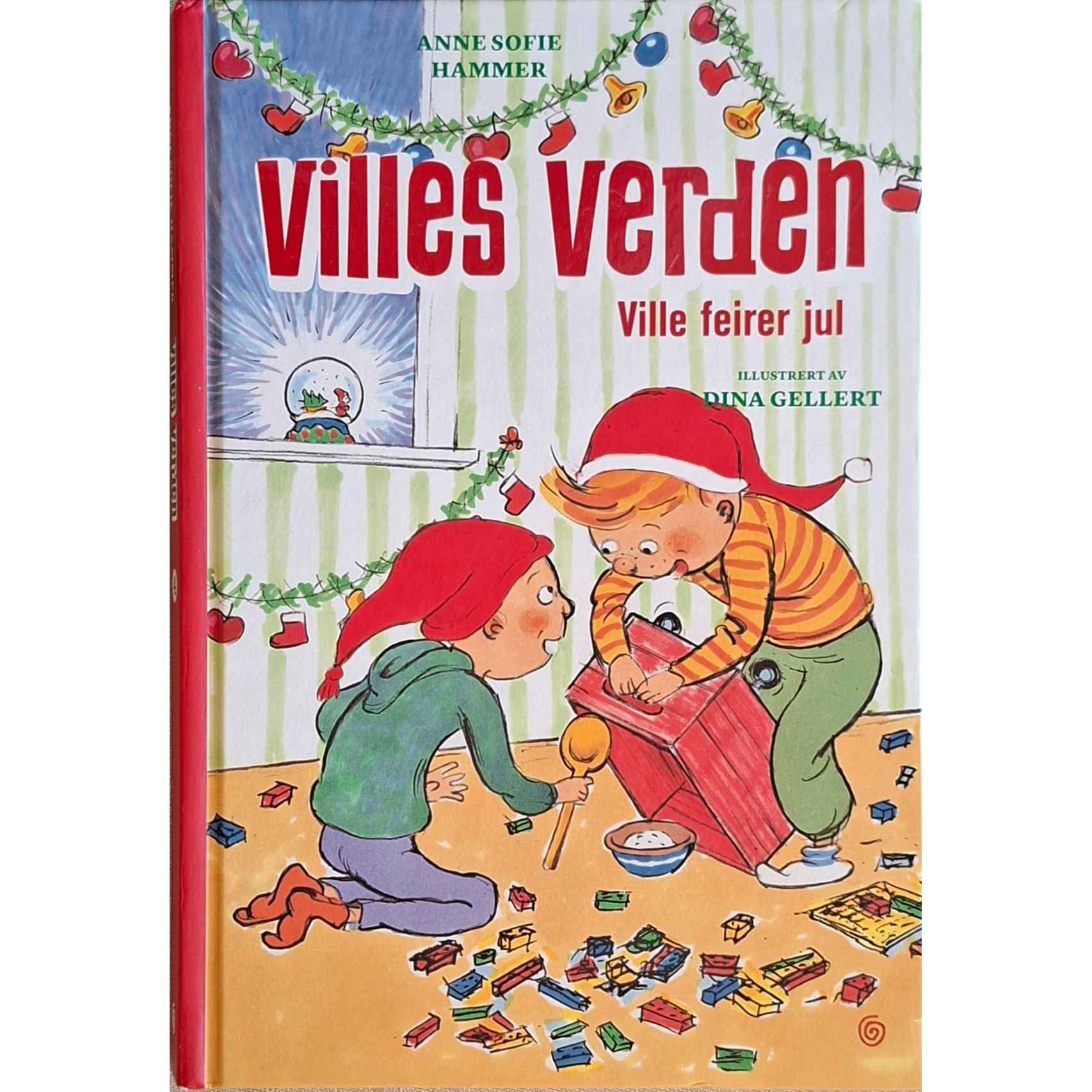 Villes verden - Ville feirer jul, brukte bøker av Anne Sofie Hammer