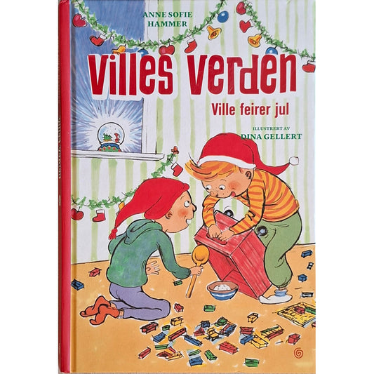 Villes verden - Ville feirer jul, brukte bøker av Anne Sofie Hammer