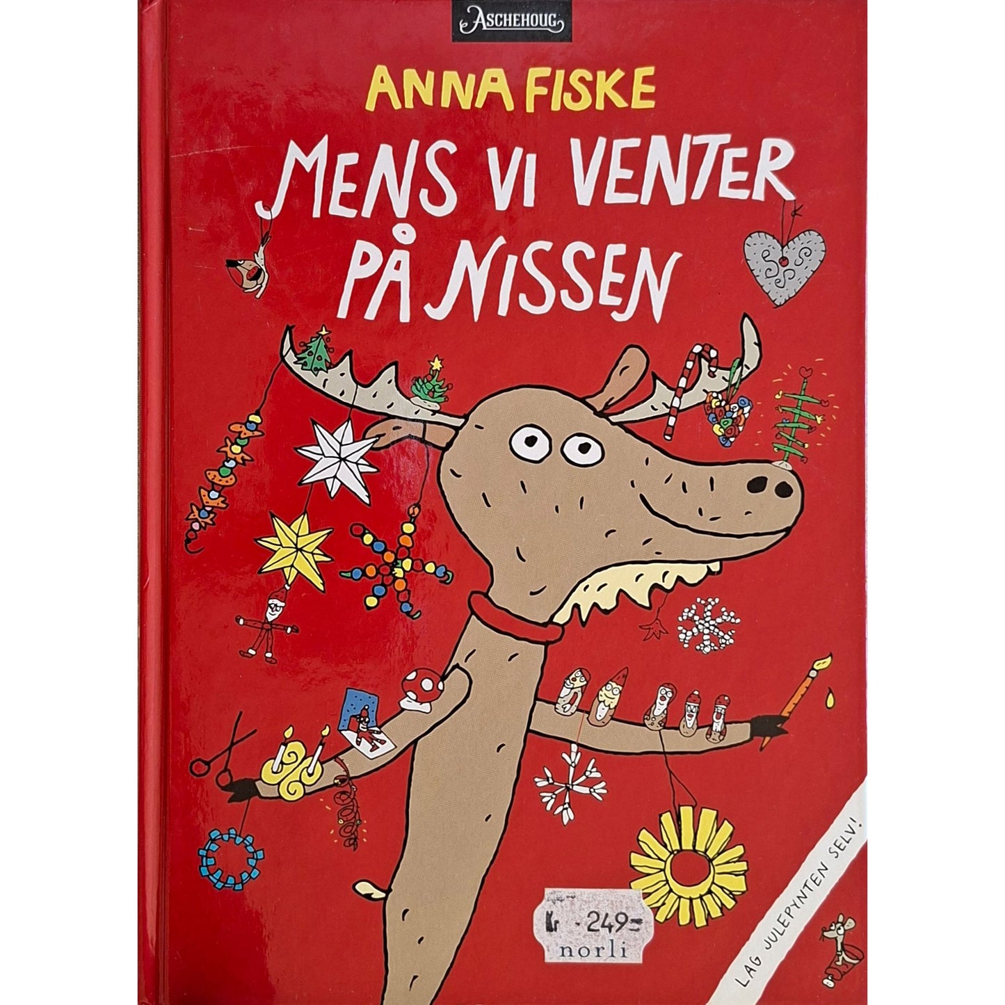 Mens vi venter på nissen, brukte bøker av Anna Fiske