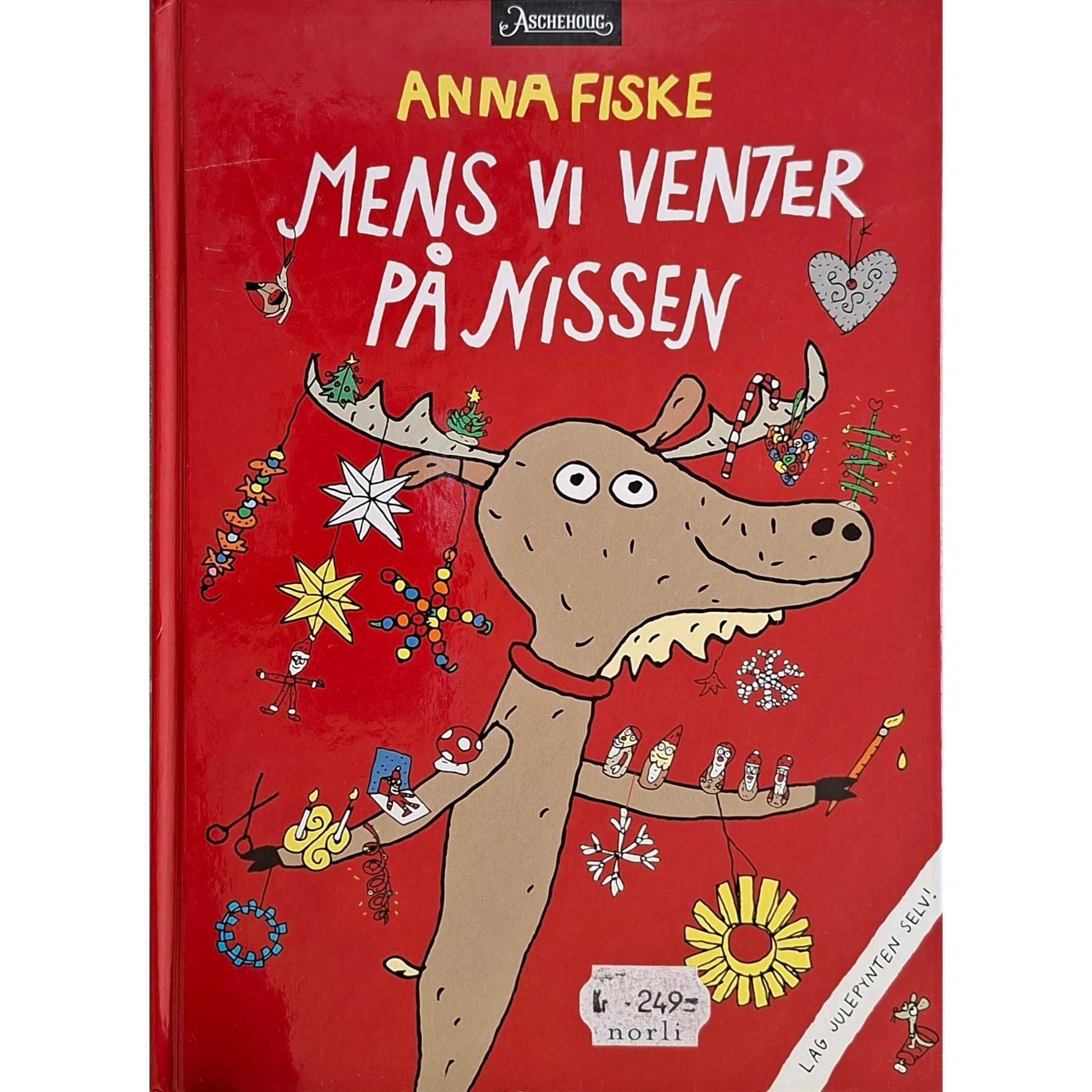 Mens vi venter på nissen, brukte bøker av Anna Fiske