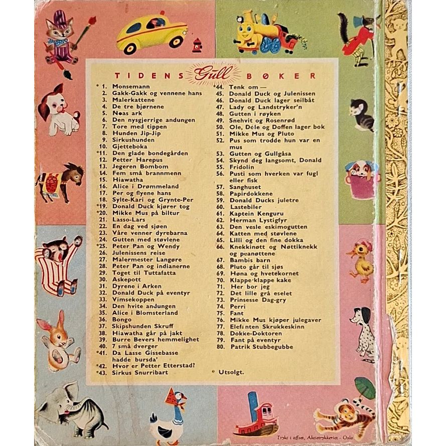 Tidens gull bøker - Patrik Stubbegubbe