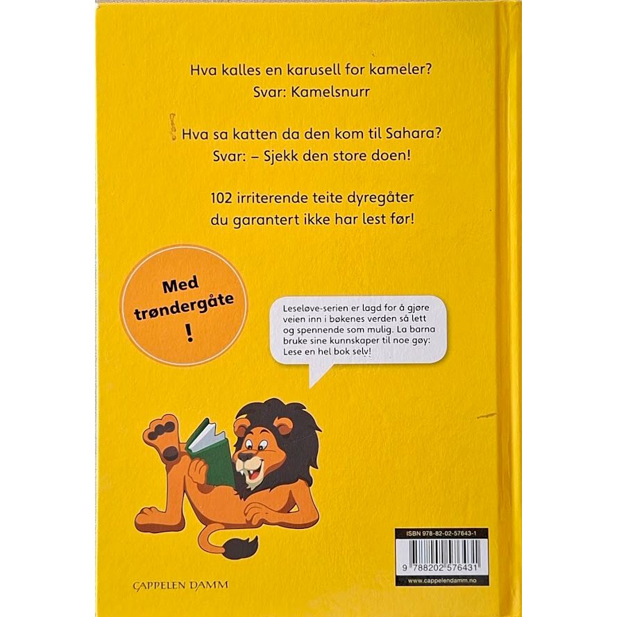 Rørvik, Bjørn F.: 102 irriterende teite dyregåter