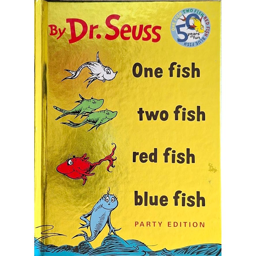 One Fish, Two Fish, Red Fish, Blue Fish. Brukte bøker av Dr. Seuss
