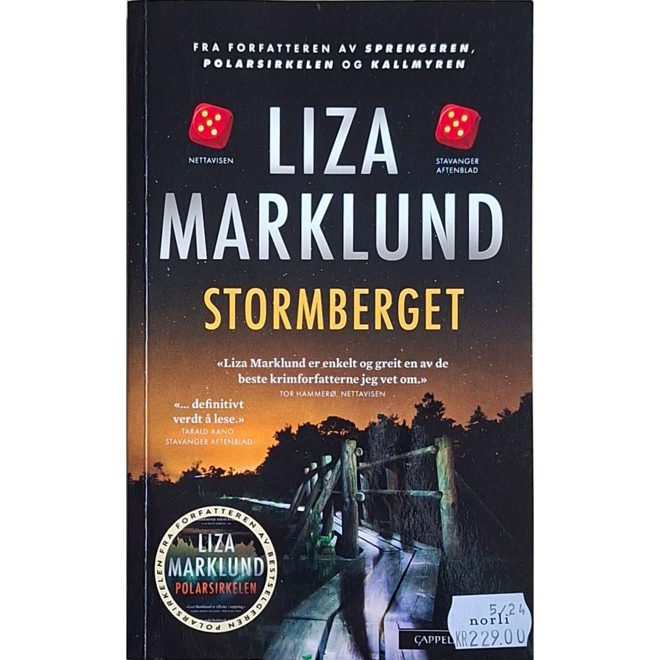 Polarsirkelen 3 - Stormberget, brukte bøker av Liza Marklund