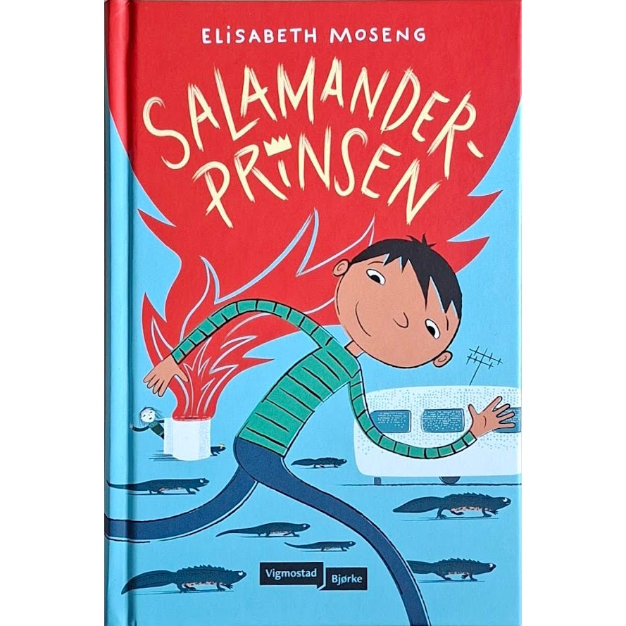 Salamanderprinsen. barnebøker av Elisabeth Moseng