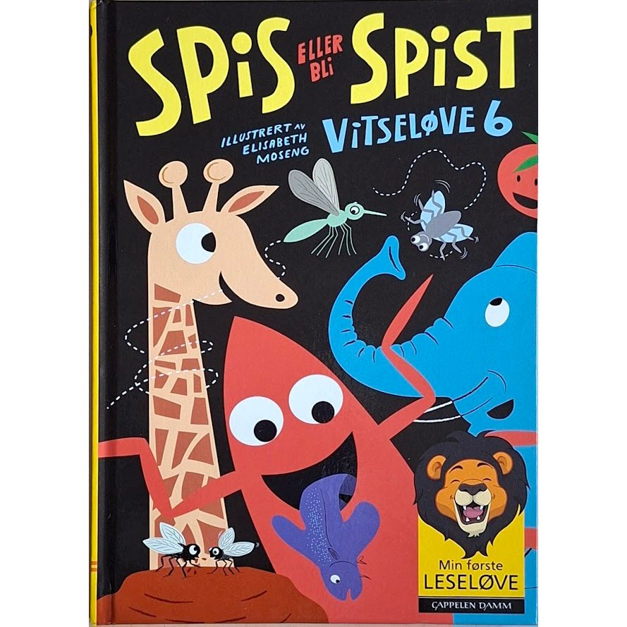 Min første leseløve - Vitseløve 6 - Spis eller bli spist - barnebøker