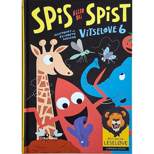Min første leseløve - Vitseløve 6 - Spis eller bli spist - barnebøker
