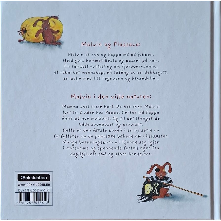 Grossmann, Kari: Malvin og Piassava / Malvin i den ville naturen