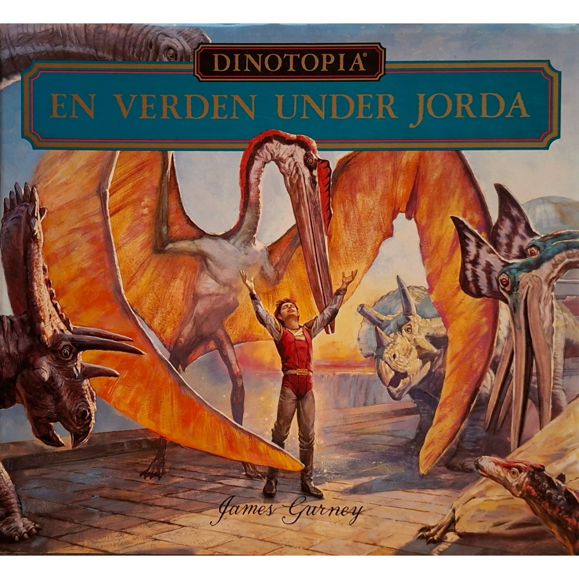 Dinotopia - En verden under jorda, Brukte bøker av James Gurney