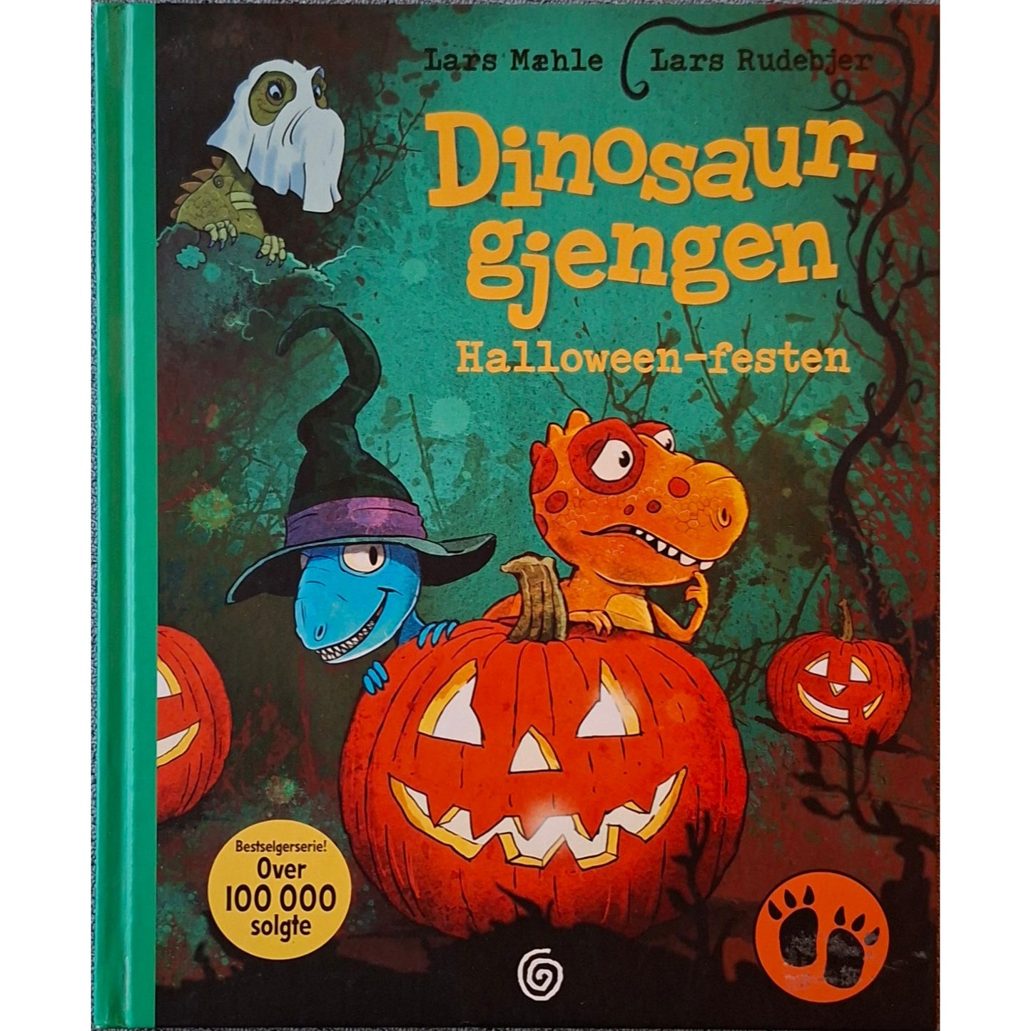 Dinosaurgjengen 9 - Halloween-festen, brukte bøker av Lars Mæhle og Lars Rudebjer