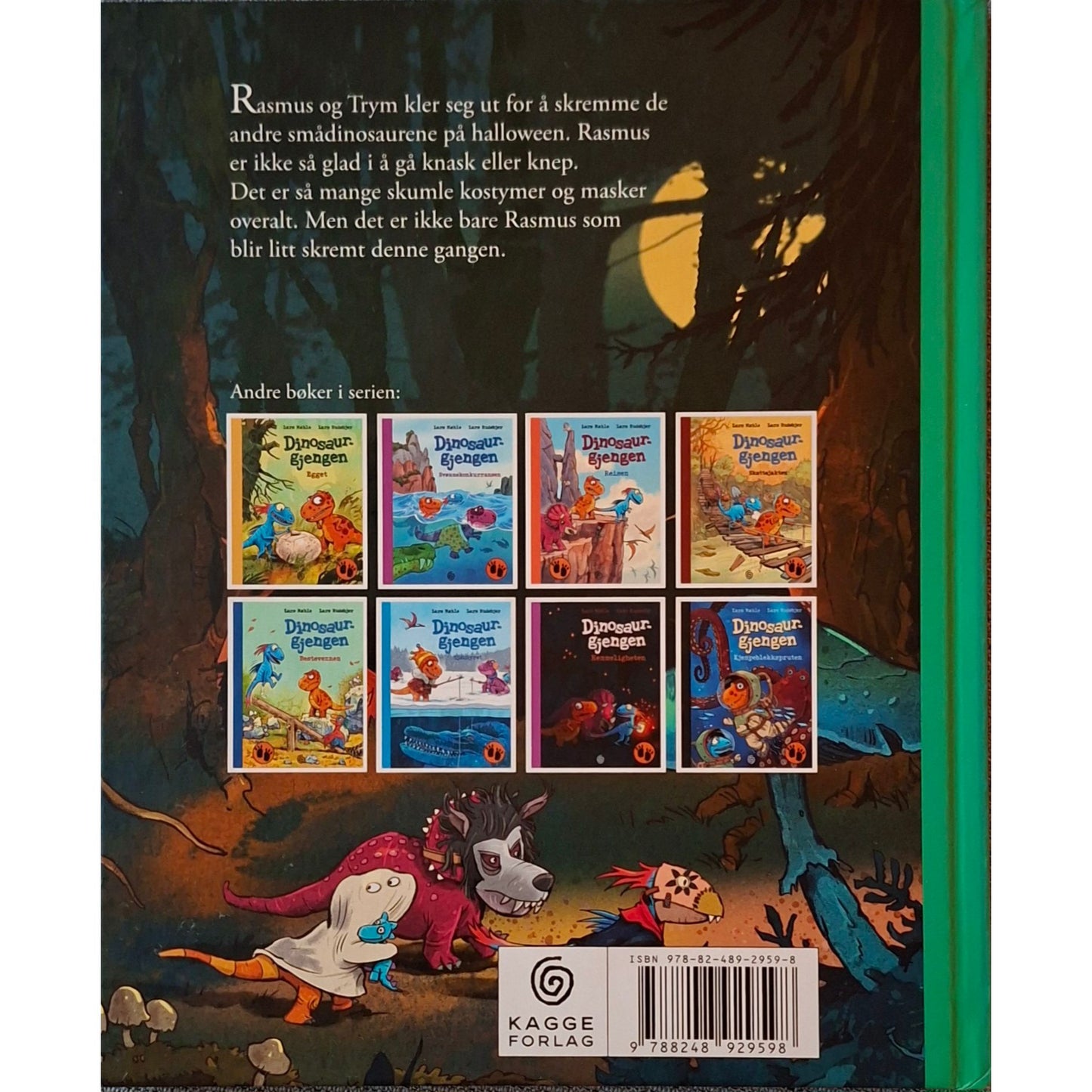 Mæhle, Lars: Dinosaurgjengen 9 - Halloween-festen