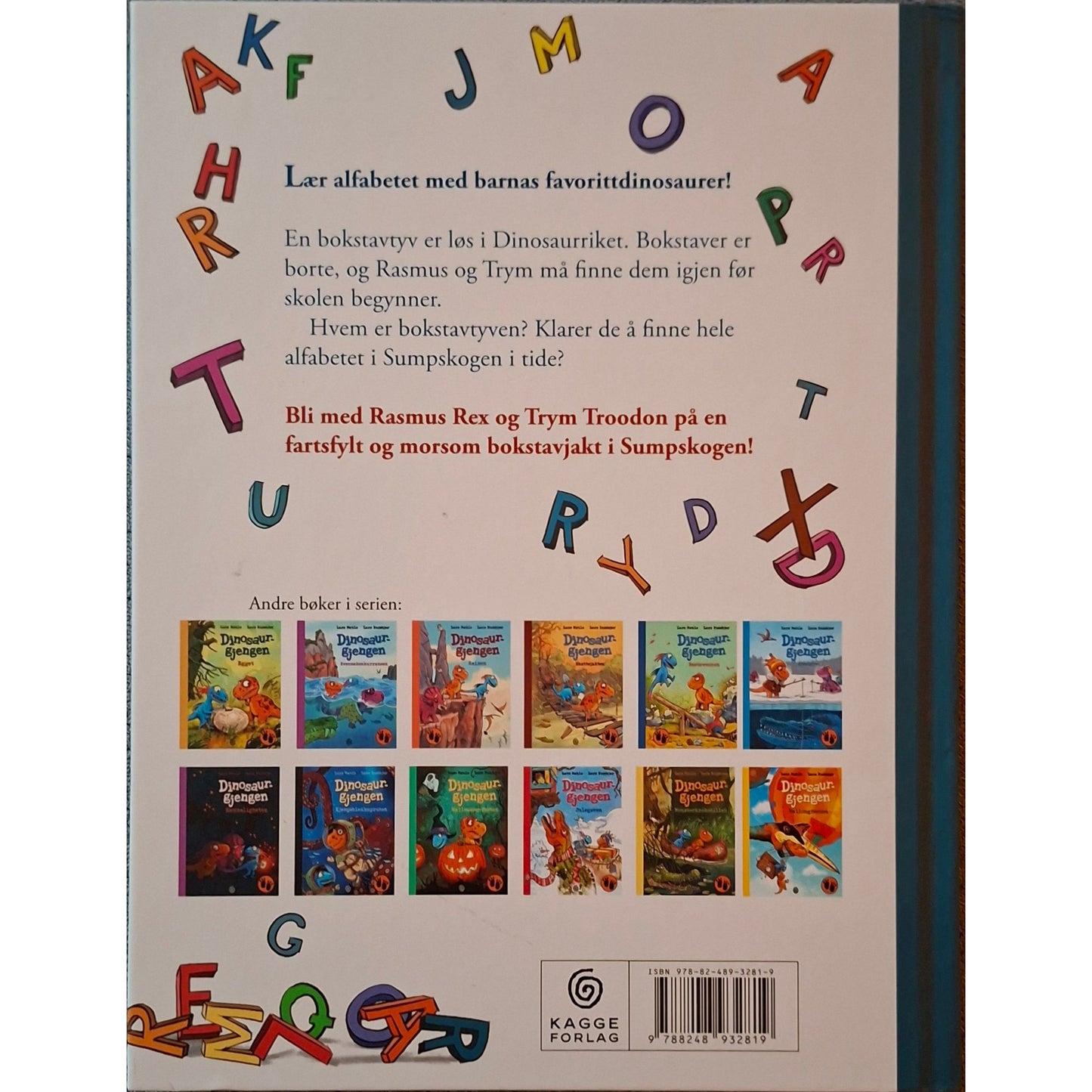 Mæhle, Lars: Dinosaurgjengens ABC - Bokstavjakten
