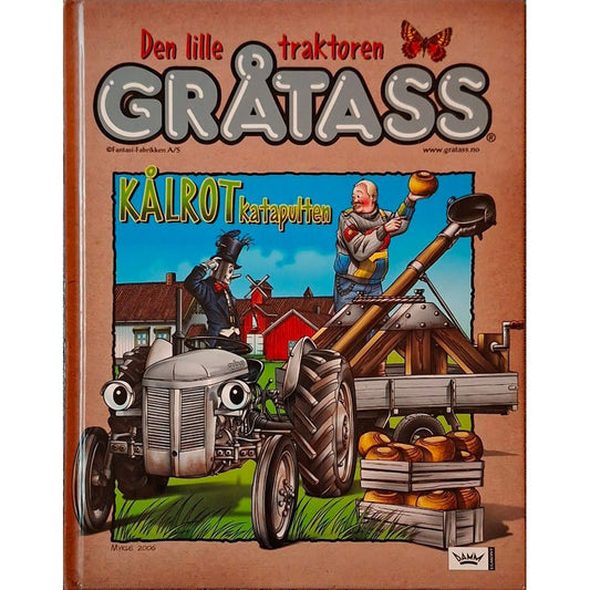 Den lille traktoren Gråtass - Kålrotkatapulten, brukte bøker