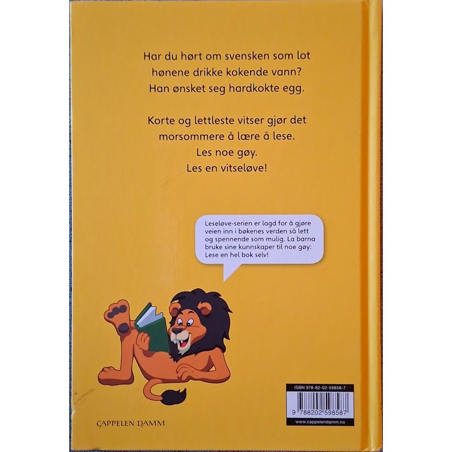 Vitseløve - 3 : Bonus! Gåter og ekstra moro!