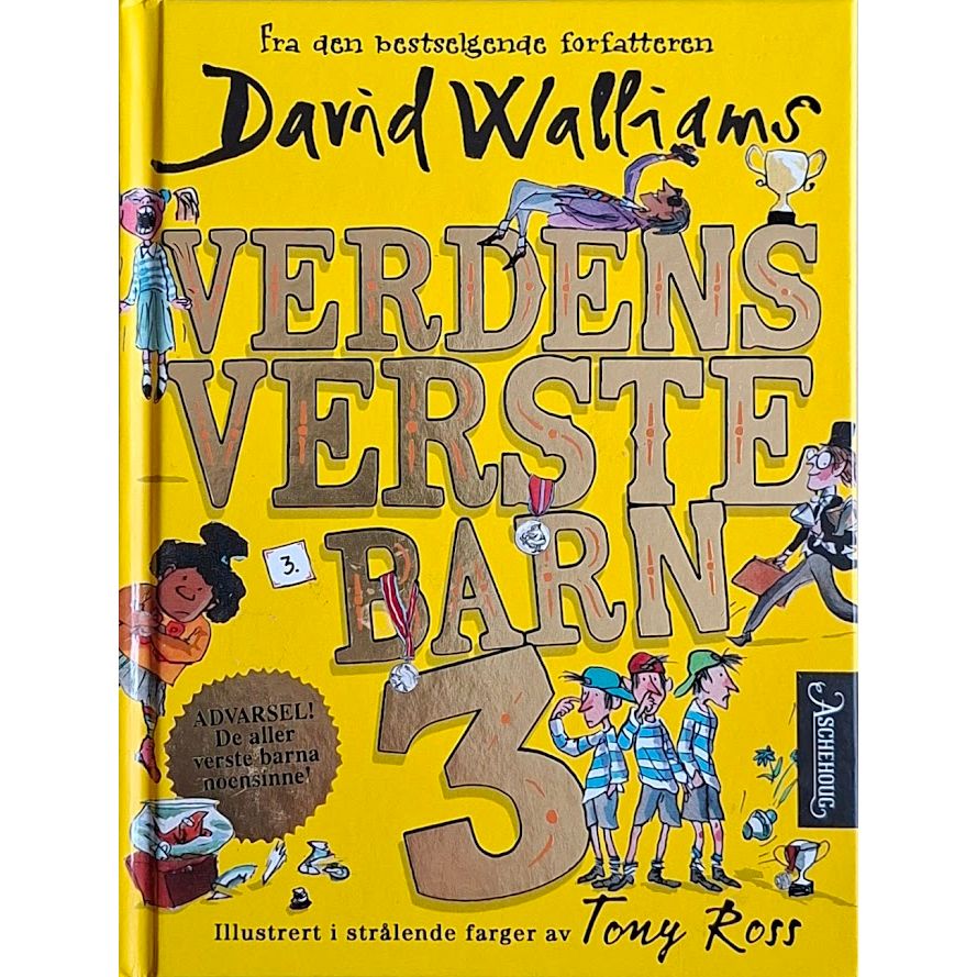 Verdens verste barn 3 - Brukte barnebøker av David Walliams