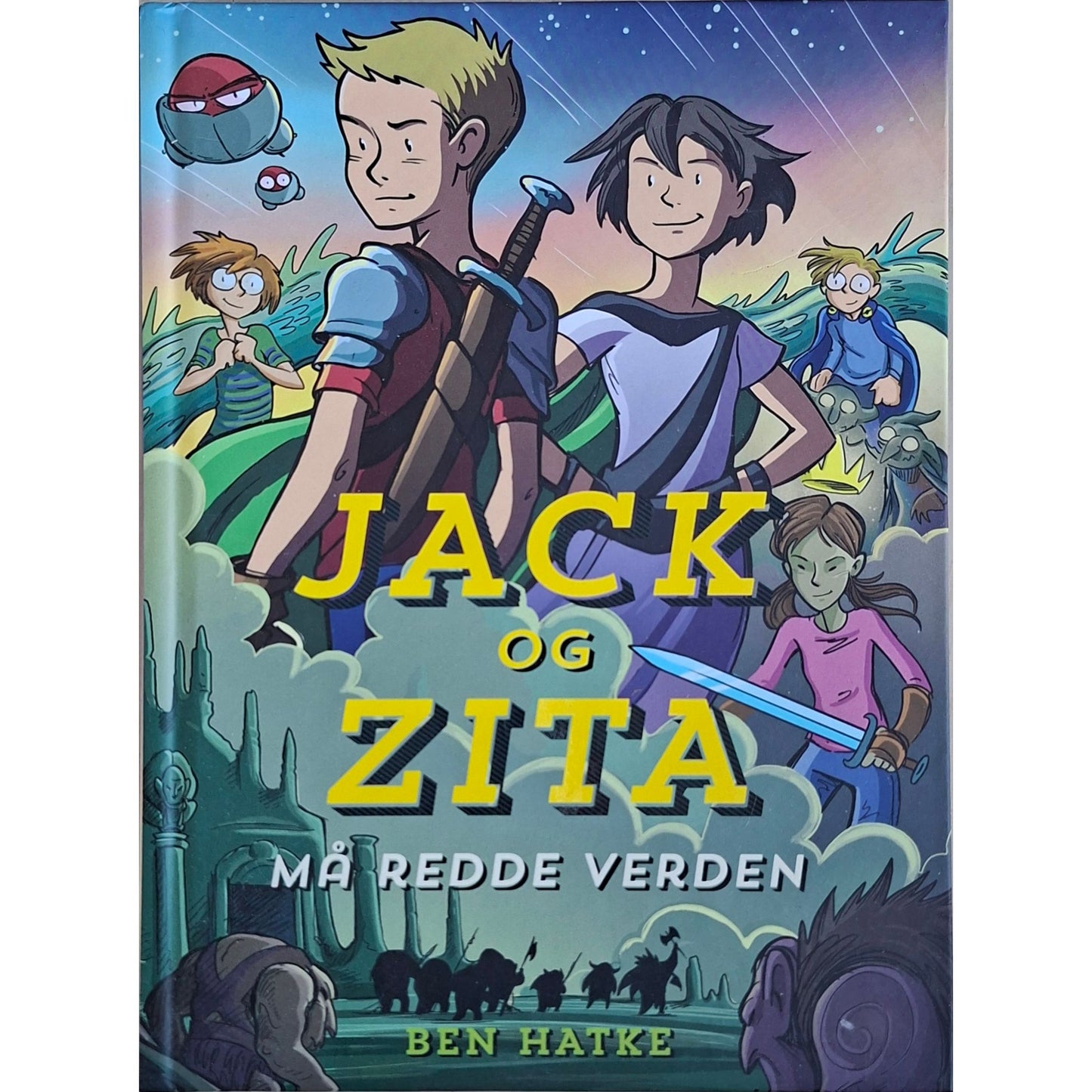 Jack 3 - Jack og Zita må redde verden, brukte bøker av Ben Hatke