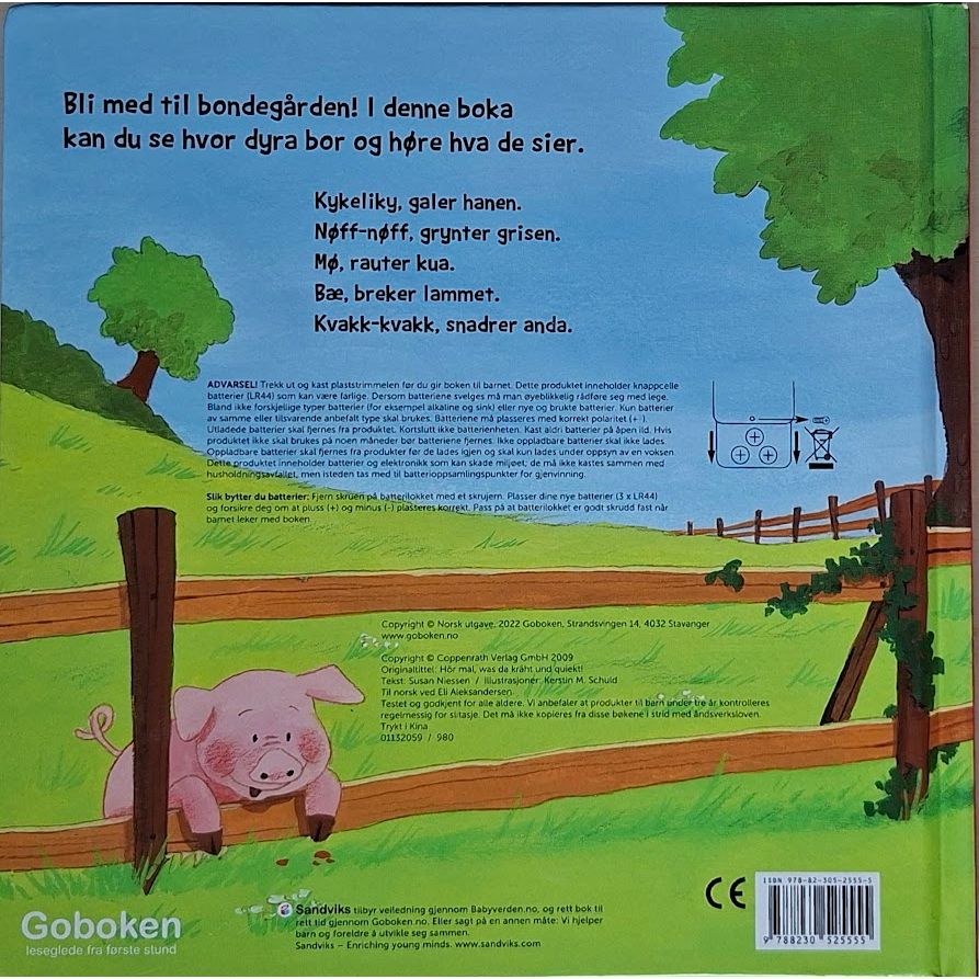 Schuld, Kerstin M.: Hør hva dyra sier!