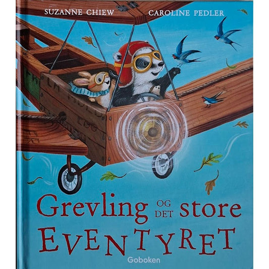 Grevling og det store eventyret, brukte bøker av Suzanne Chiew