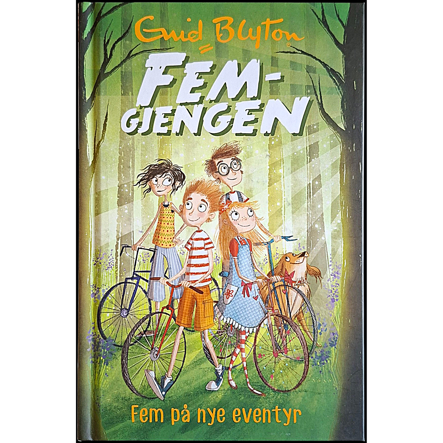 Fem-gjengen - Fem på nye eventyr, brukte bøker av Enid Blyton