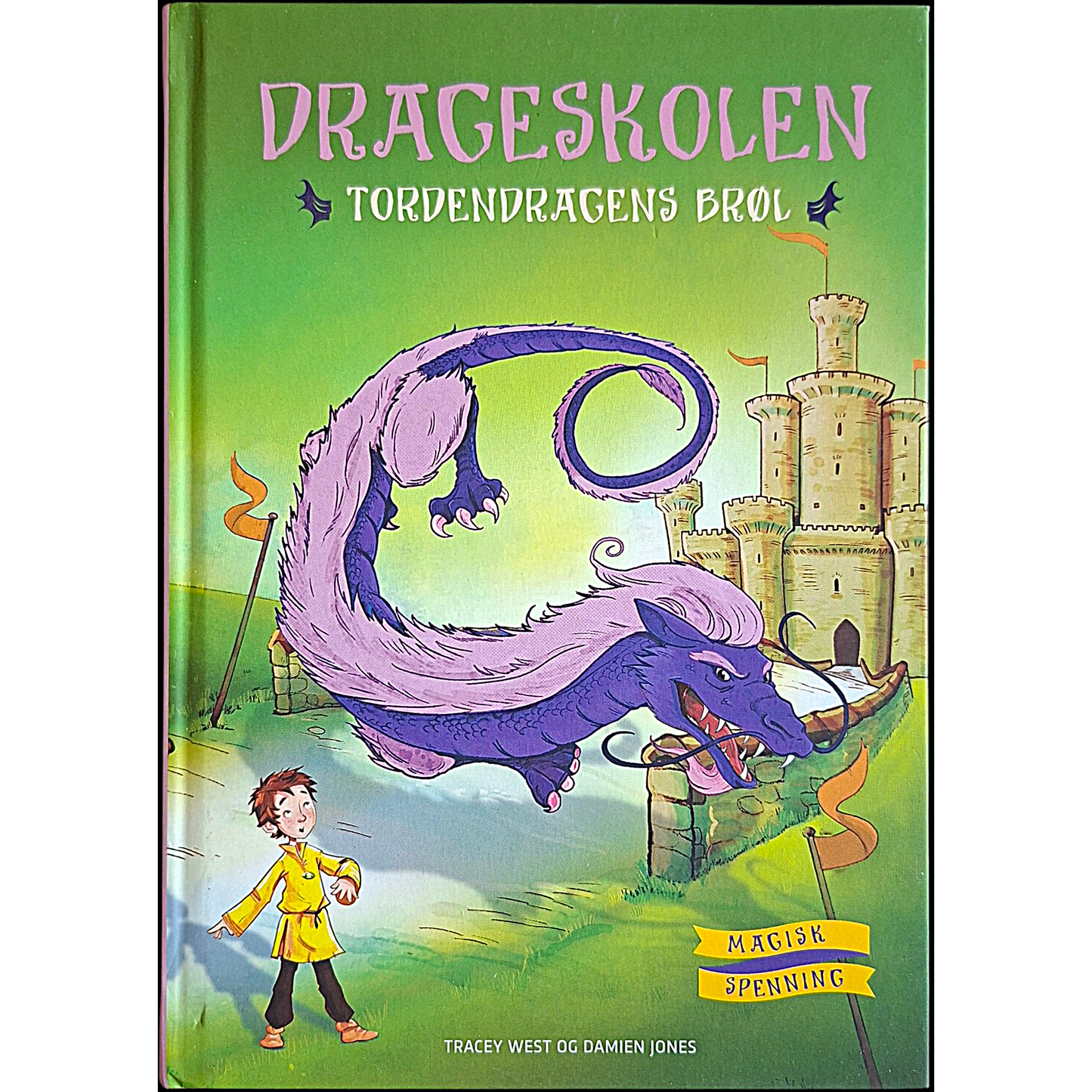 Drageskolen - Tordendragens brøl, brukte bøker av Tracey West