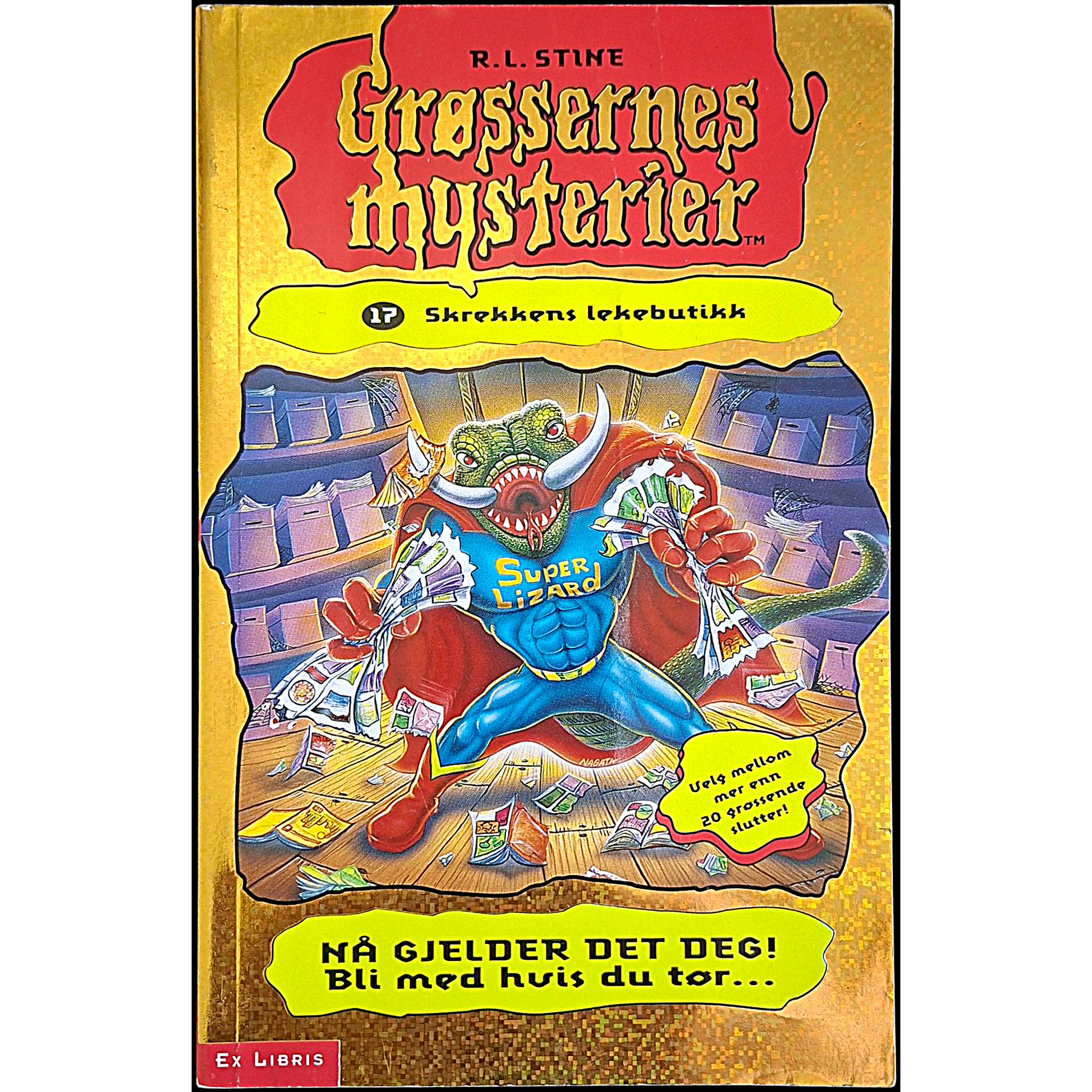 Grøssernes mysterier 17 - Skrekkens lekebutikk - Brukte bøker av R.L. Stine