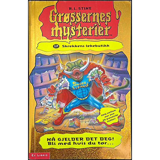 Grøssernes mysterier 17 - Skrekkens lekebutikk - Brukte bøker av R.L. Stine
