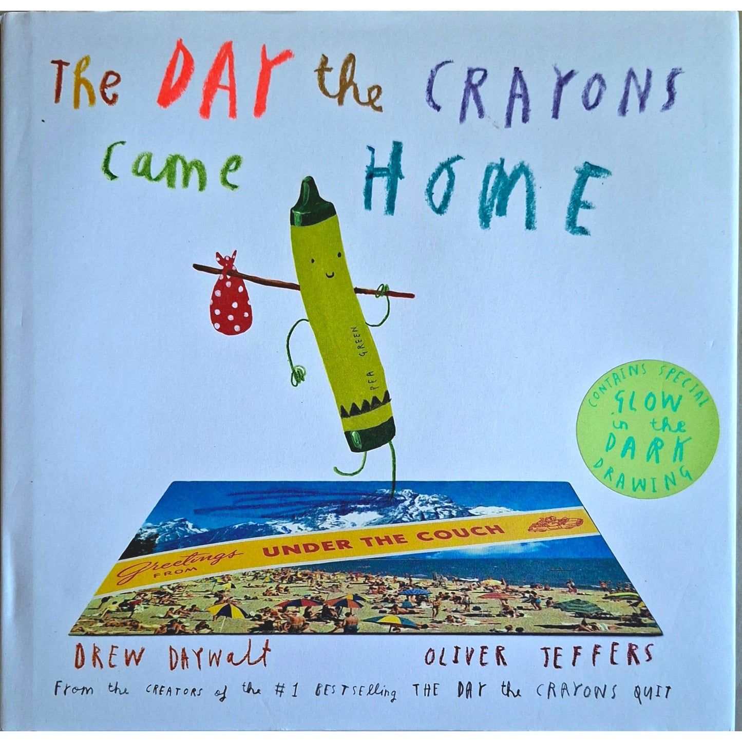 The Day the Crayons Came Home, brukte bøker av Drew Daywalt og Oliver Jeffers