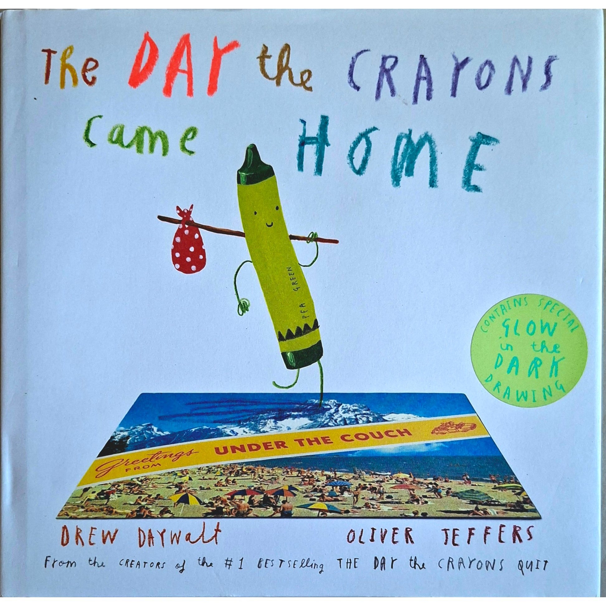 The Day the Crayons Came Home, brukte bøker av Drew Daywalt og Oliver Jeffers