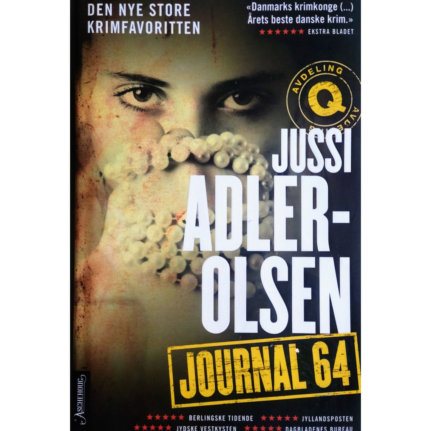 Avdeling Q, bok 4 - Journal 64, brukte bøker av Jussi Adler-Olsen om Carl Mørck/Avdeling Q