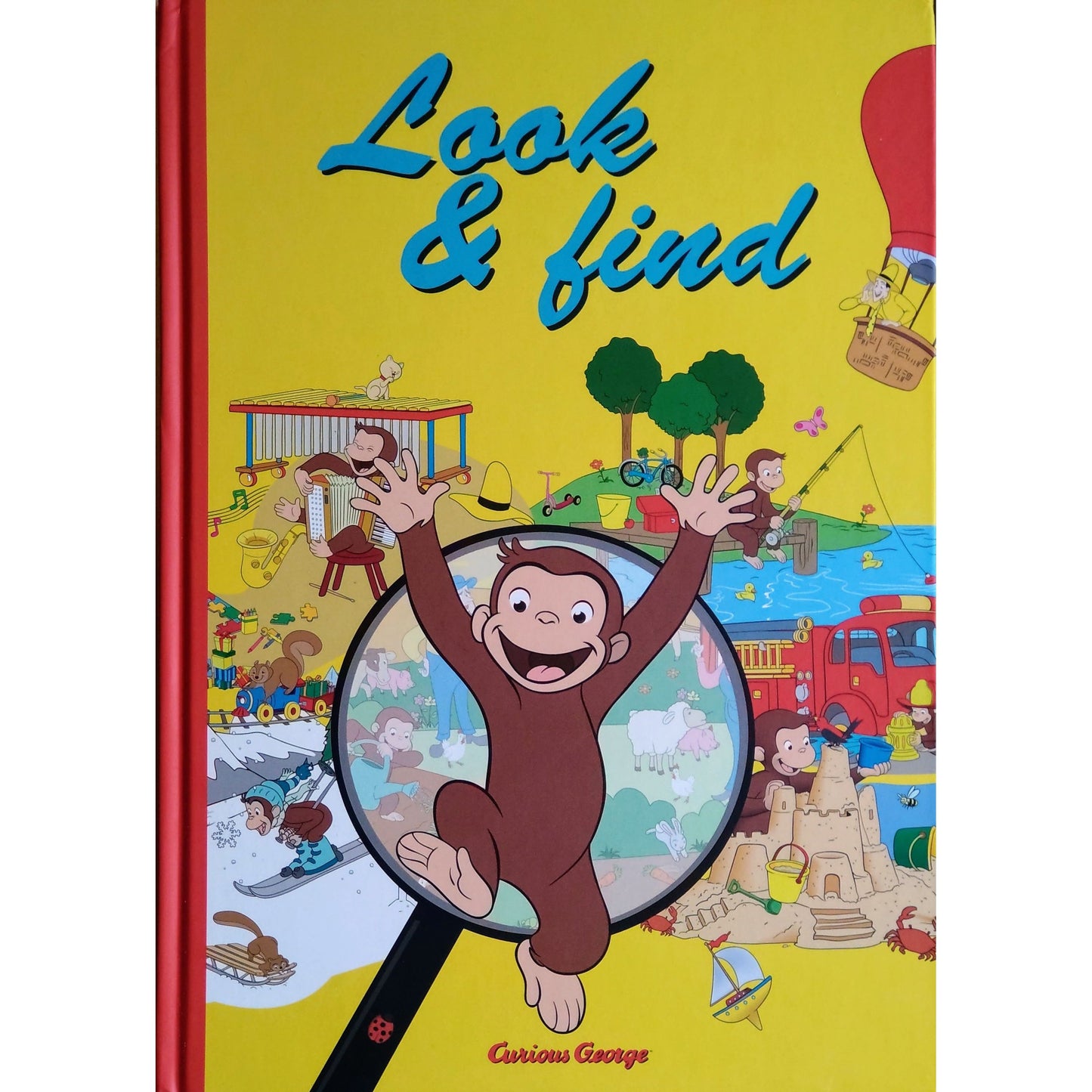 Se og finn med Nysgjerrige Nils, Look and find. Brukte bøker fra Søstrene Grene