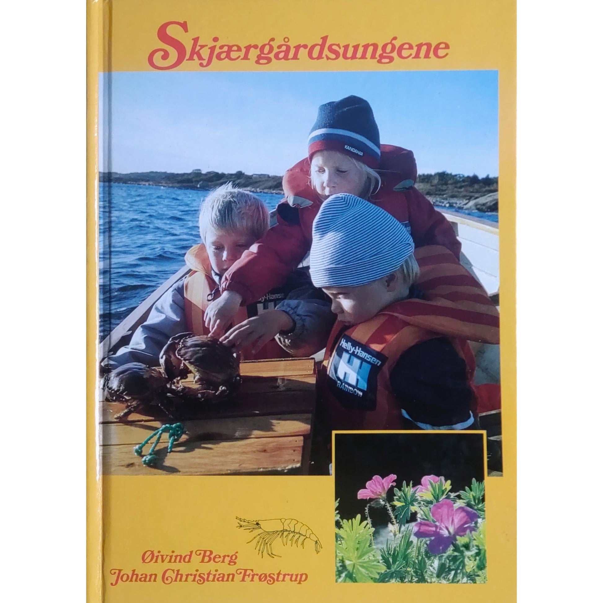 Skjærgårdsungene, brukte bøker av Øivind Berg og Johan Christian Frøstrup