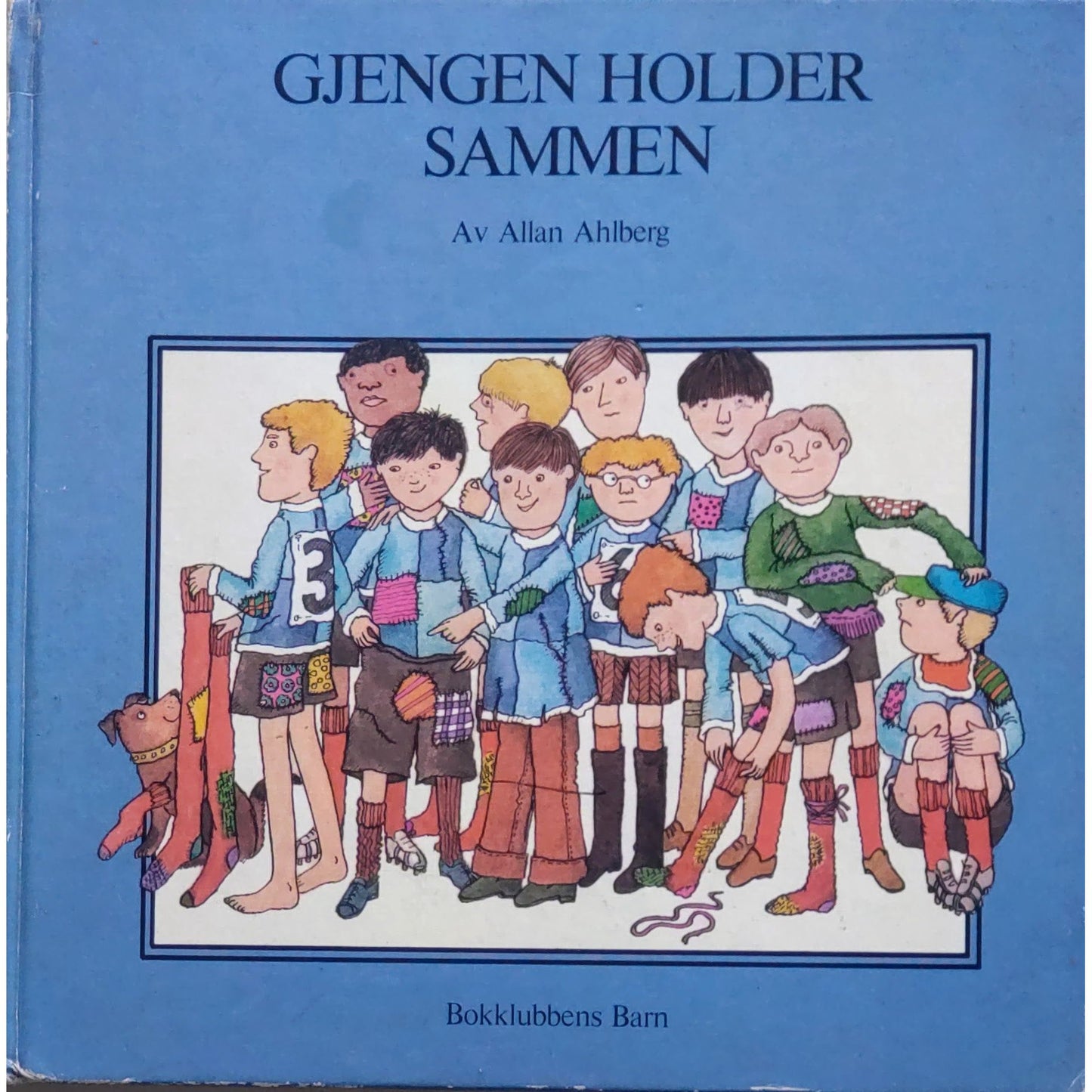 Gjengen holder sammen, brukte bøker av Allan og Janet Ahlberg