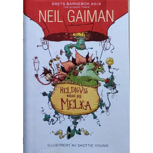 Heldivis hadde jeg melka, brukte bøker av Neil Gaiman