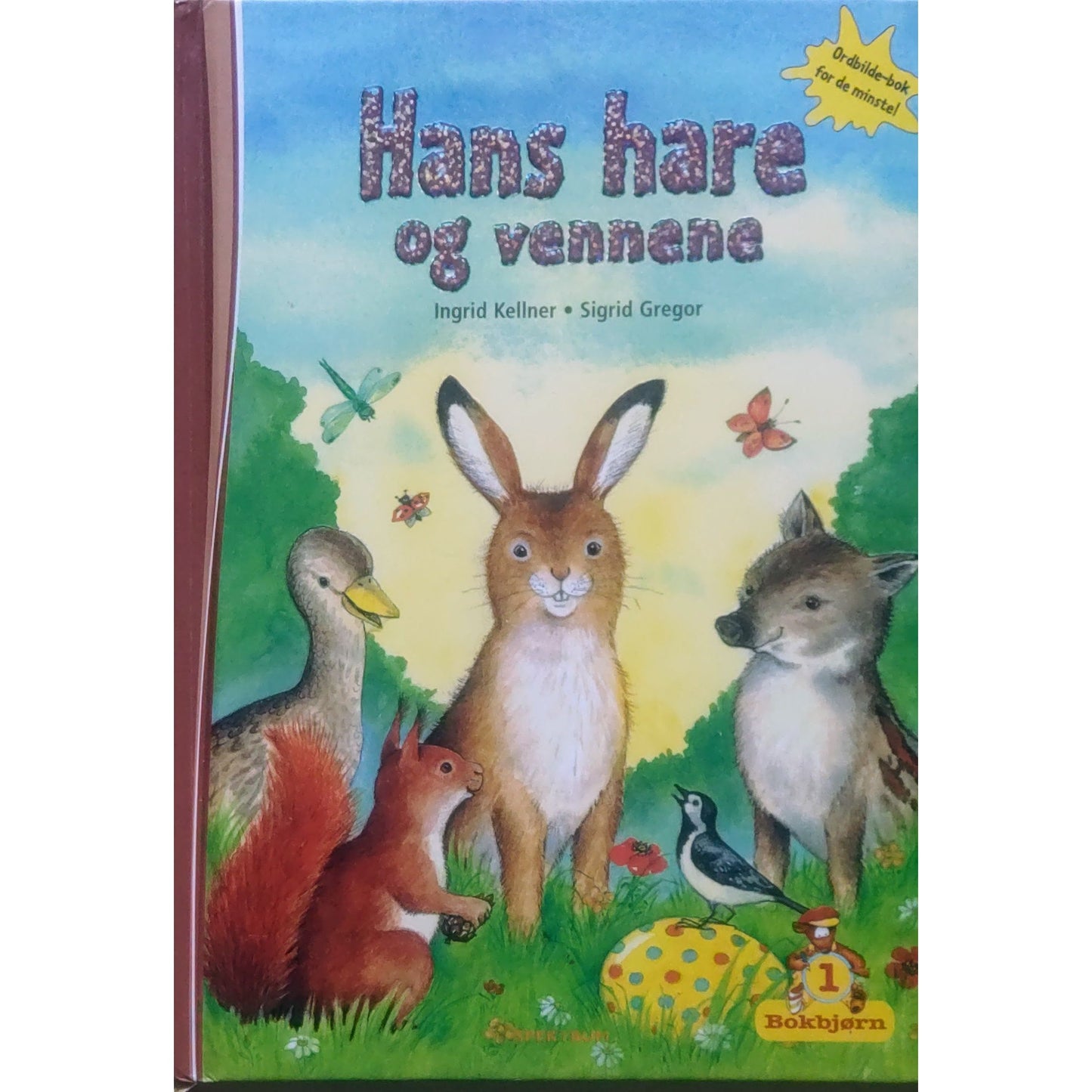 Hans hare og vennene. Brukte bøker i Bokbjørn 1-serien. Ordbilde-bok