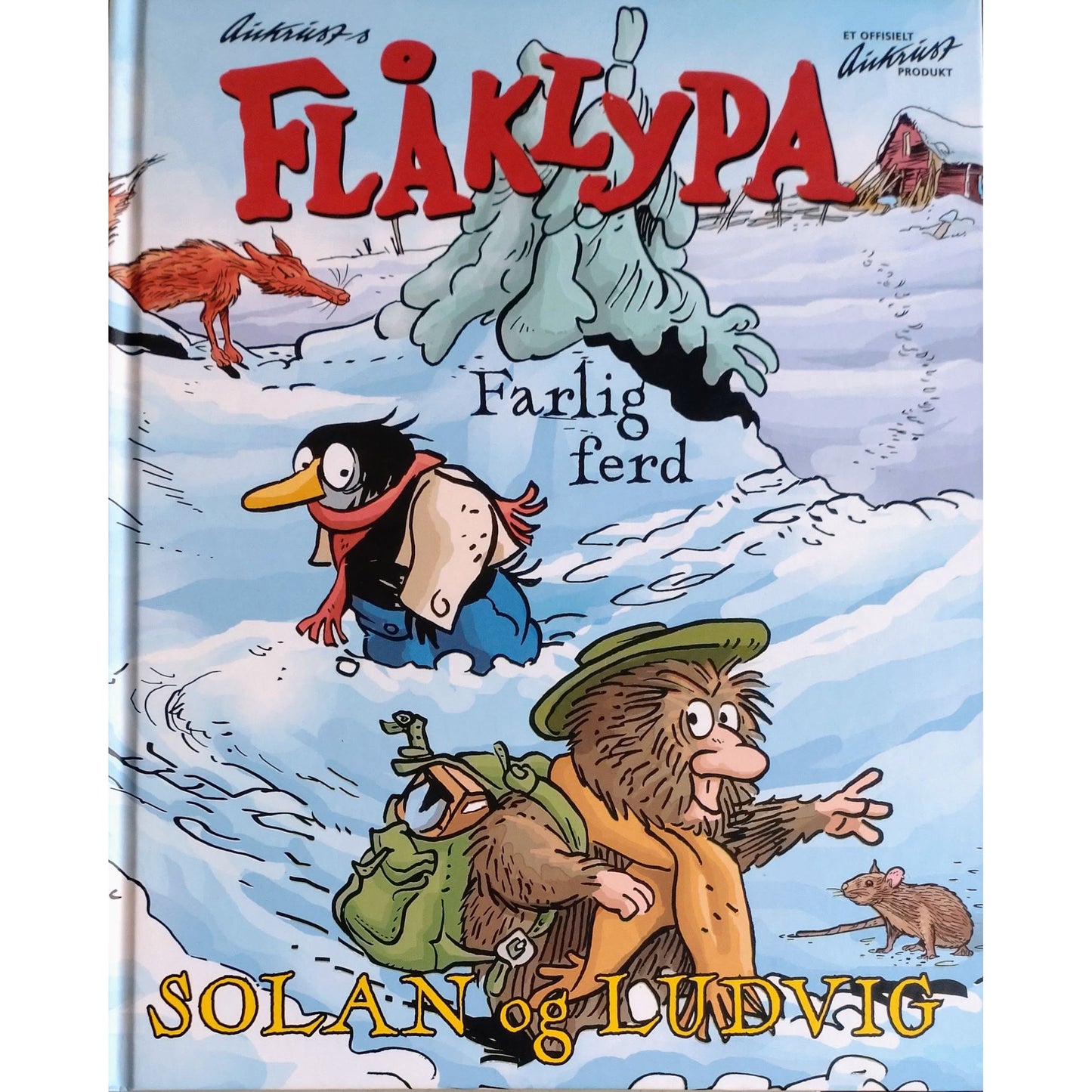 Flåklypa: Farlig ferd, Solan og Ludvig, brukte bøker av Kjell Aukrust ...
