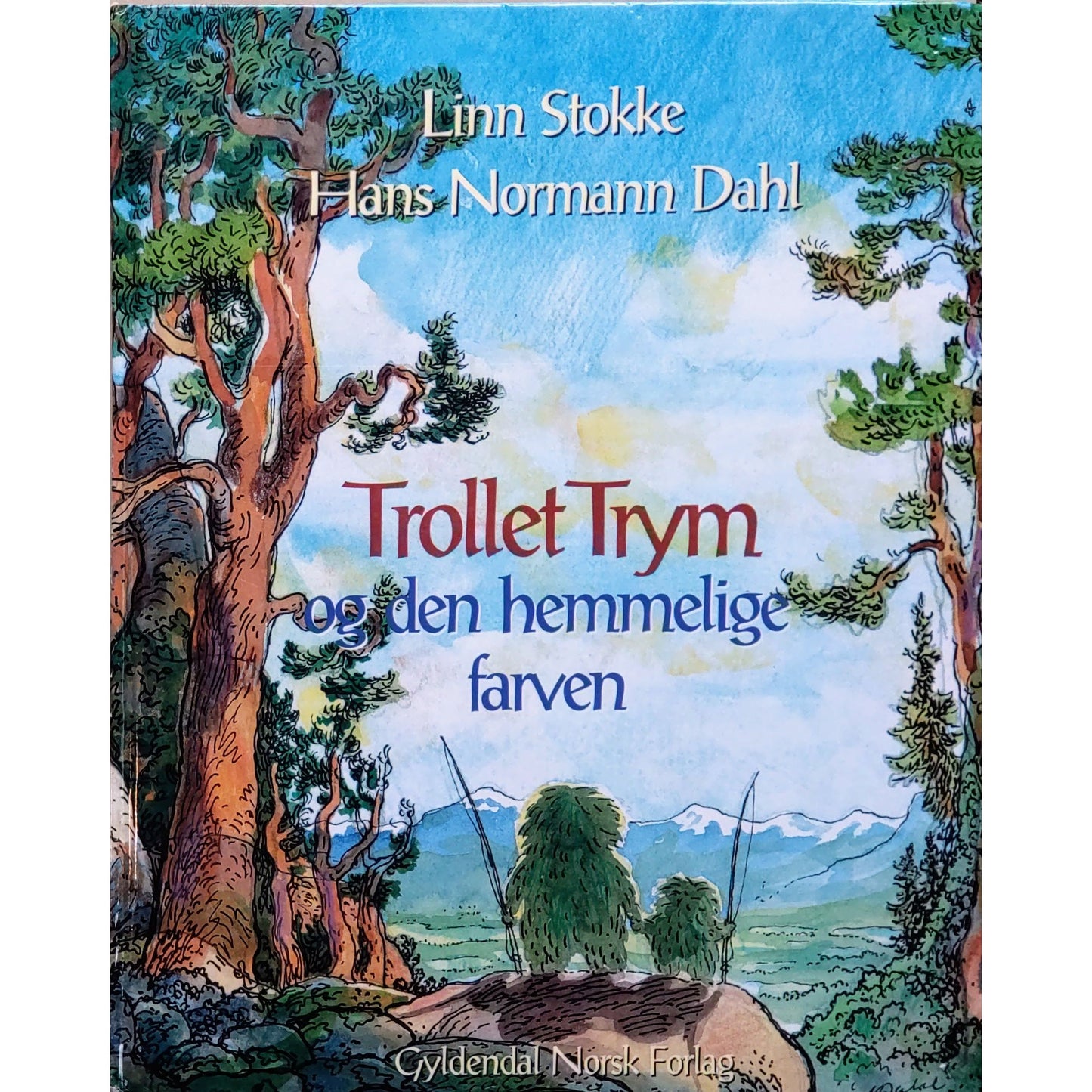 Trollet Trym og den hemmelige farven. Brukte bøker av Linn Stokke