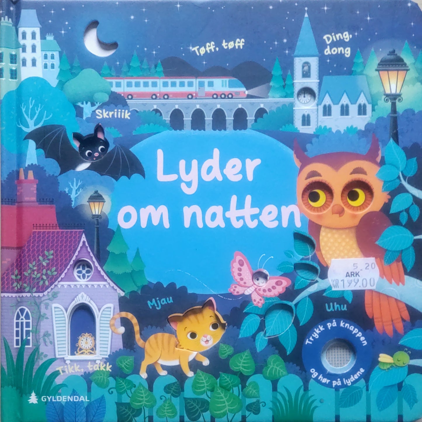 Lyder om natten. Brukte bøker med lyd av Frederica Iossa og Sam Taplin