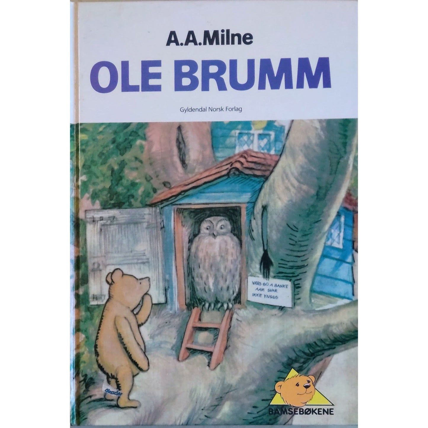 Ole Brumm. Brukte bøker av A. A. Milne og E.H. Shepard