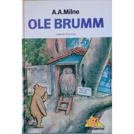 Ole Brumm. Brukte bøker av A. A. Milne og E.H. Shepard